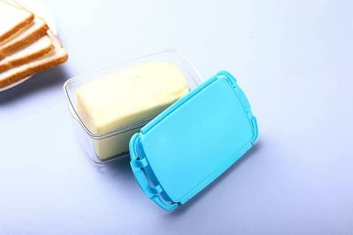 Gra8 Butter Dish with Lid Container - Cheese Server Sealing Storage, Keeper Tray, Butter Keeper, Butter Box, Kitchen Accessories Items Dining- Plastic Container (1Pcs) (Multicolor) - Image 4