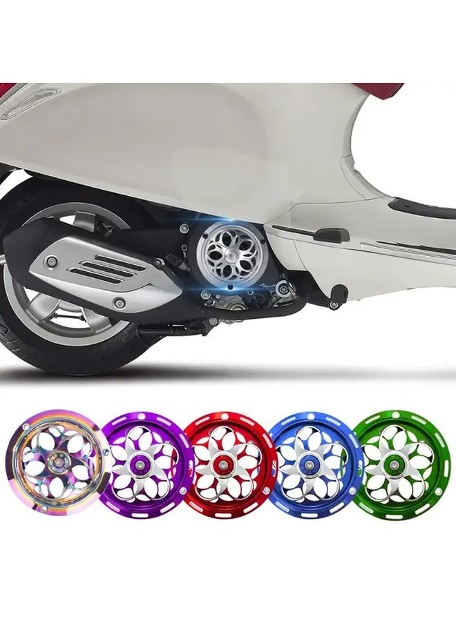 Purple CNC Aluminum Radiator Cover For Motorcycle Engine Fan Guard Protector 2013-2021 - Image 4