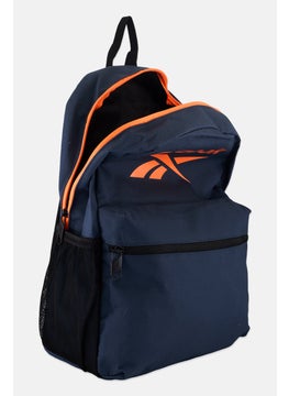Reebok Men Brand Logo Backpack 39 H x 31 L x 14 W cm, Blue  - Image 3