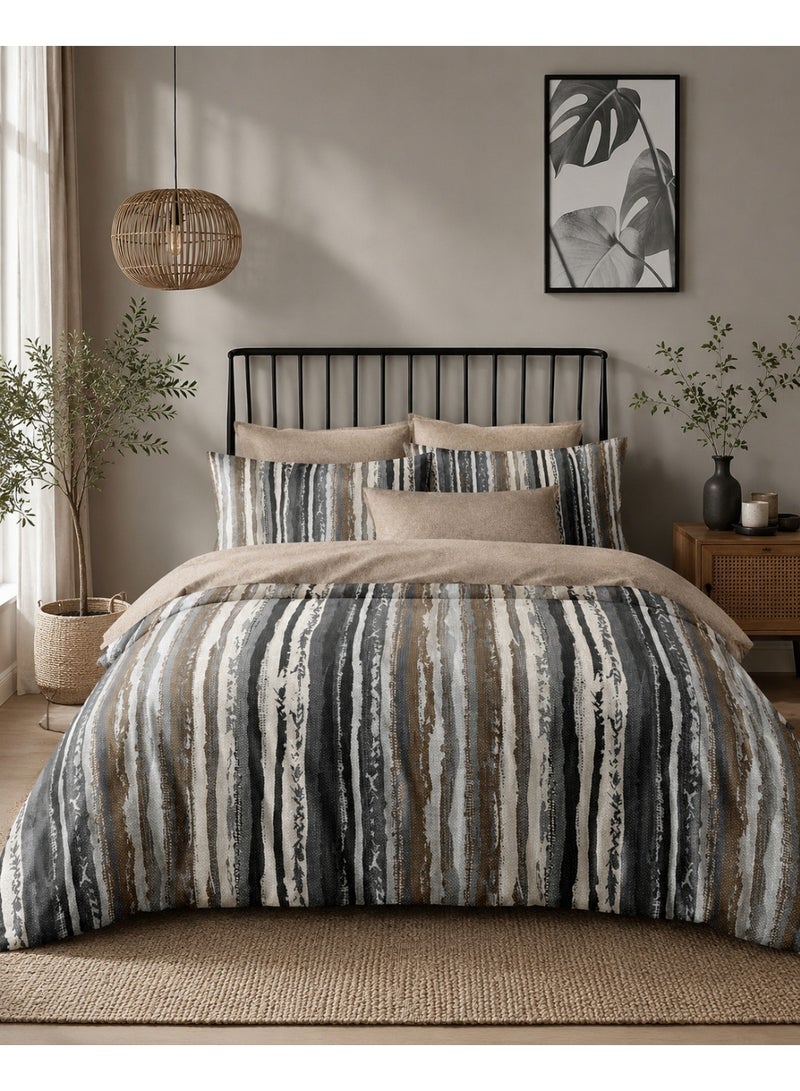 **Double Bedding Set with Modern Geometric Design – Elegance and Comfort for a Calm Bedroom** - Image 1