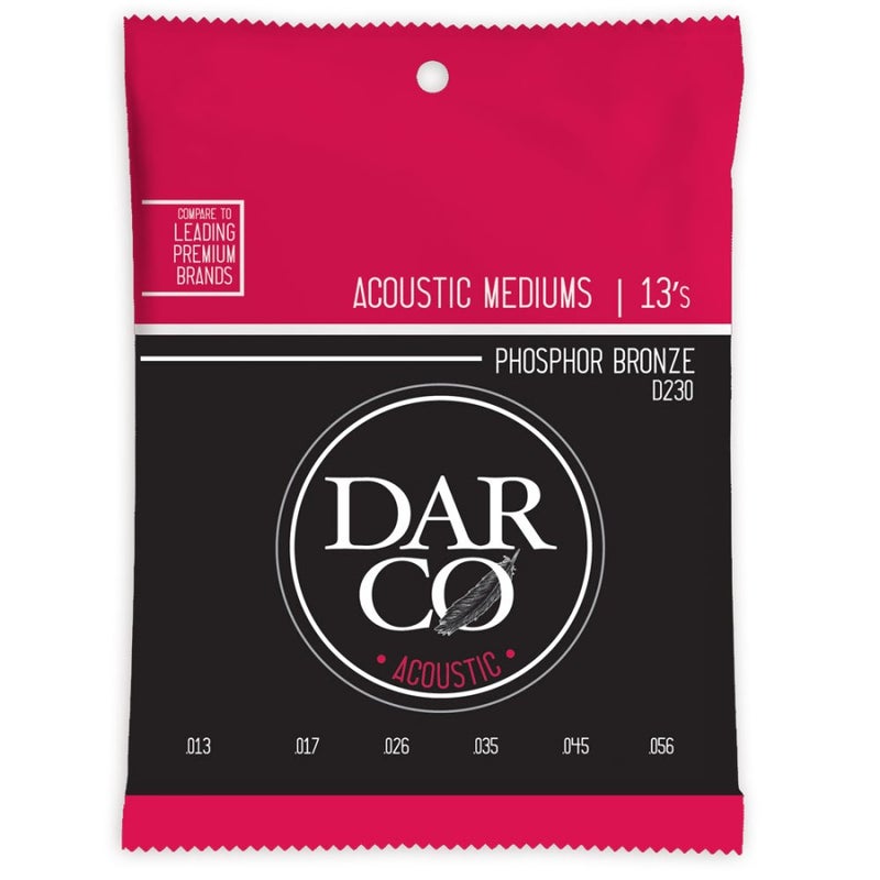 Martin Strings D230 Darco Acoustic Set 92/8 Phosphor Bronze Medium - 0.13 - 0.56 - Image 1
