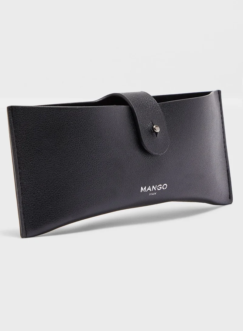 Mango Man Rounded Sunglasses