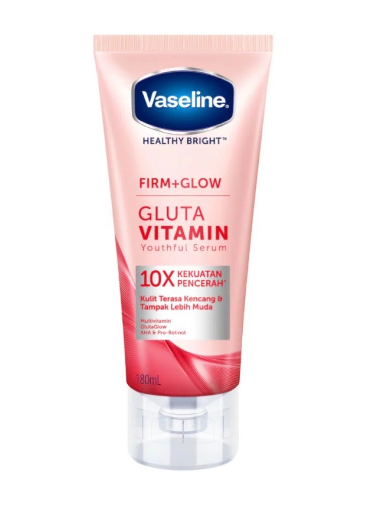 Vaseline Firm+Glow Gluta Vitamin Youthful Serum 10X 180ml - Image 1