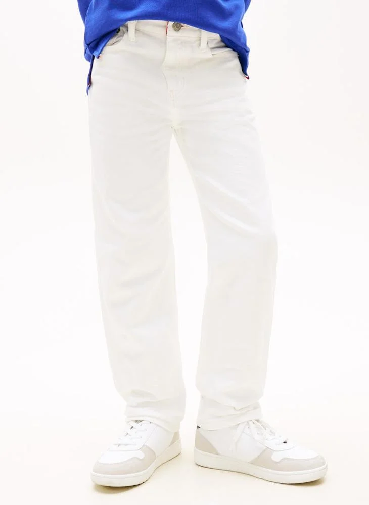 TOMMY HILFIGER Kids Heritage Flag Baggy Jeans