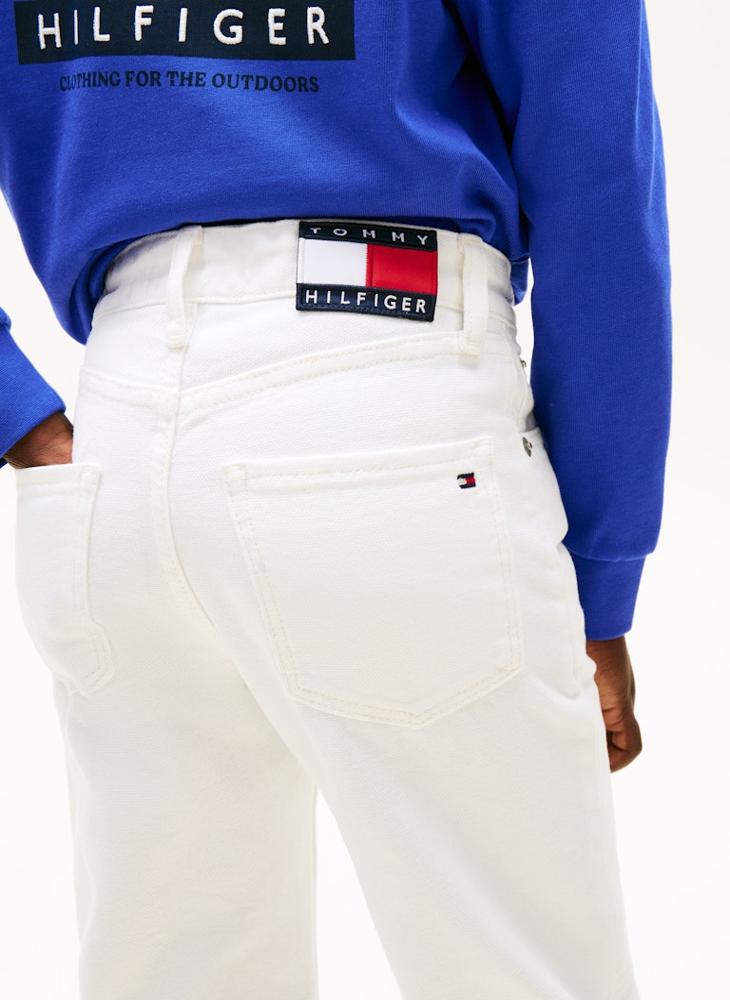TOMMY HILFIGER Kids Heritage Flag Baggy Jeans - Image 3