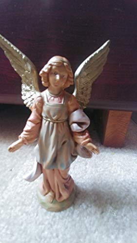 Fontanini by Roman Inc., Standing Angel, 5" Angels Collection, Nativity Figure and Accessories, Hand Sculpted and Painted - Image 4