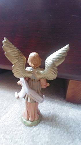 Fontanini by Roman Inc., Standing Angel, 5" Angels Collection, Nativity Figure and Accessories, Hand Sculpted and Painted - Image 2