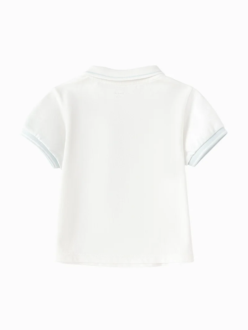 Balabala Baby Boys Lapel short-sleeved T-shirt