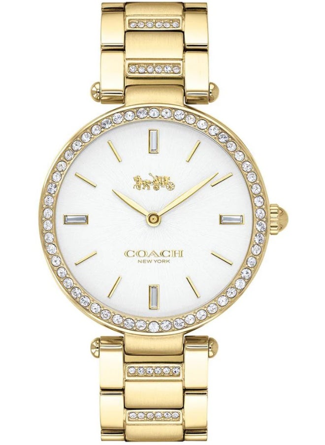 COACH Women's White Dial Analog Quartz Watch 34 mm -  14503093 