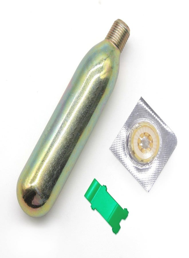 XVAJT 24 Gram CO2 Cartridge for Life Vest, Auto/Manual PFD Life Jacket Rearming Kit, Metal Cartridge for Life Jacket CO2 Cartridges, 24 Gram Co2 Cartridges 1/2 Thread, 1 Pack - Image 1