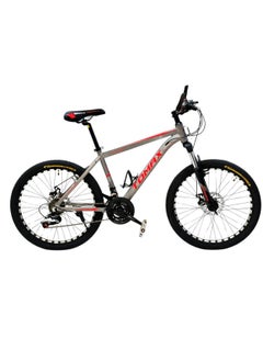 TOMAX TOMAX A5 Aluminum Mountain Bike 24 – 21 Speeds, Lockable Suspension, Quick Release 