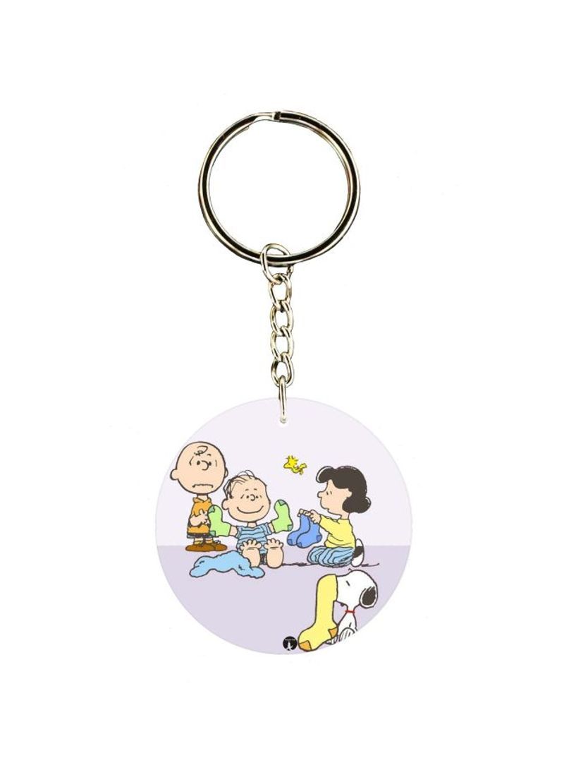 RKN Cartoon Themed Single Sided Key Chain