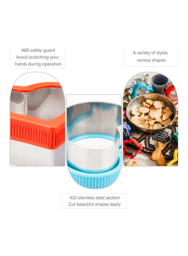 Loquat Cookie Cutters Set Various Shapes multicolour 28.00 x 5.00 x 22.00cm - Image 3