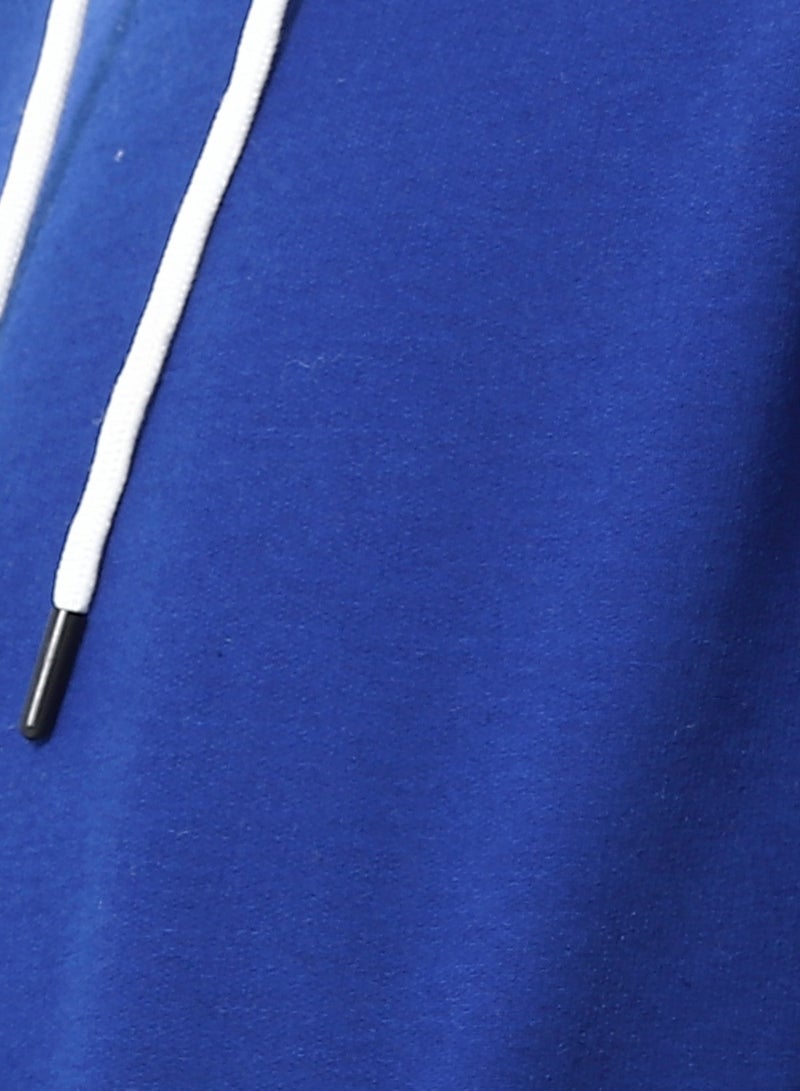 Andora Slip On Fleeced Boys Hoodie _ Royal Blue - Image 4
