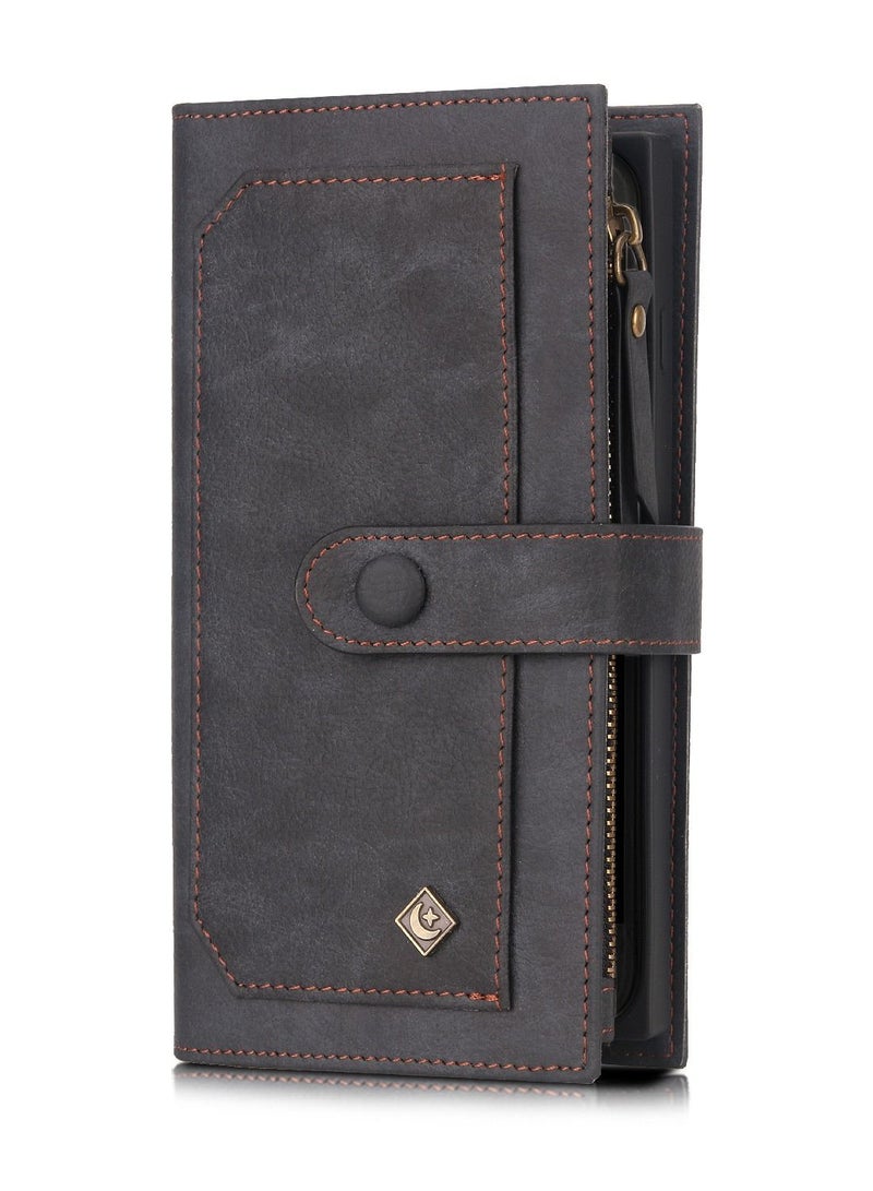 Loquat Flip Cover Leather Protective Mobile Phone Case - Image 1