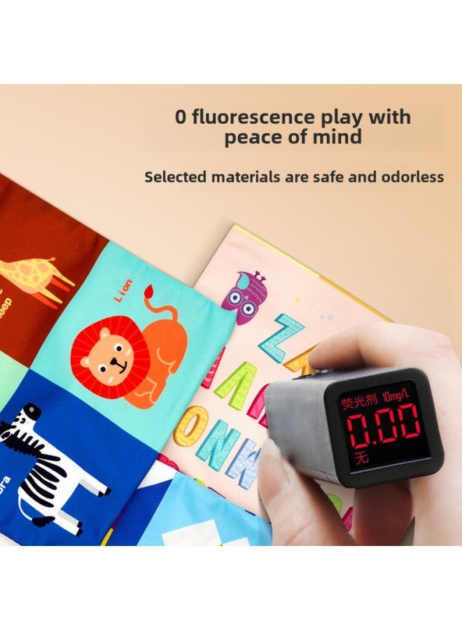 Children's Simulation Suction Tissue Box Baby Tear-free Paper-drawing Toy 1-3 Years Old Early Education Cloth Toy-Specifications:Square Tissue Box + 10 Silk Scarves (52g)  - Image 5