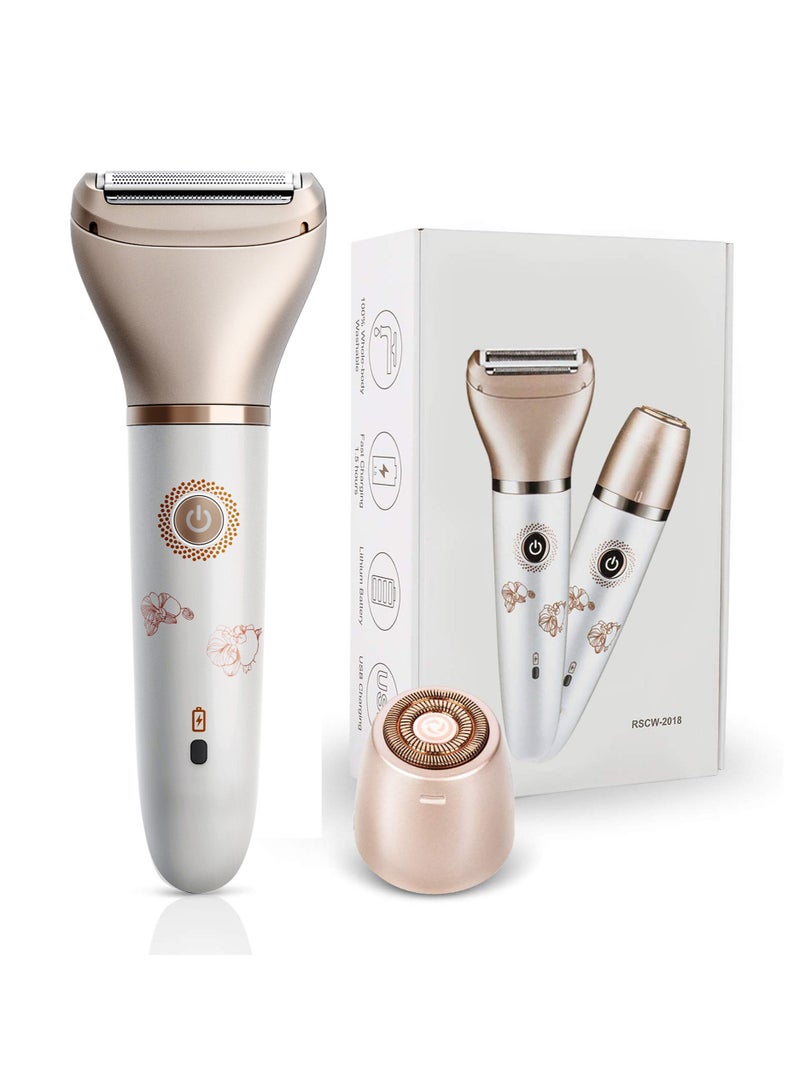 عام حلاقة حلاقة شعر للنساء للوجه والساقين وتحت الإبط، حلاقة سيدة خاصة بالبكيني، مضادة للماء، نقالة، جافة ورطبة، لاسلكي - Image 1