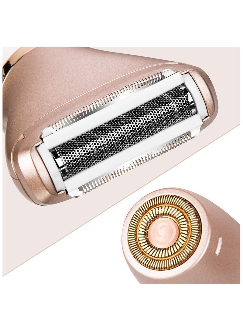 عام حلاقة حلاقة شعر للنساء للوجه والساقين وتحت الإبط، حلاقة سيدة خاصة بالبكيني، مضادة للماء، نقالة، جافة ورطبة، لاسلكي - Image 2