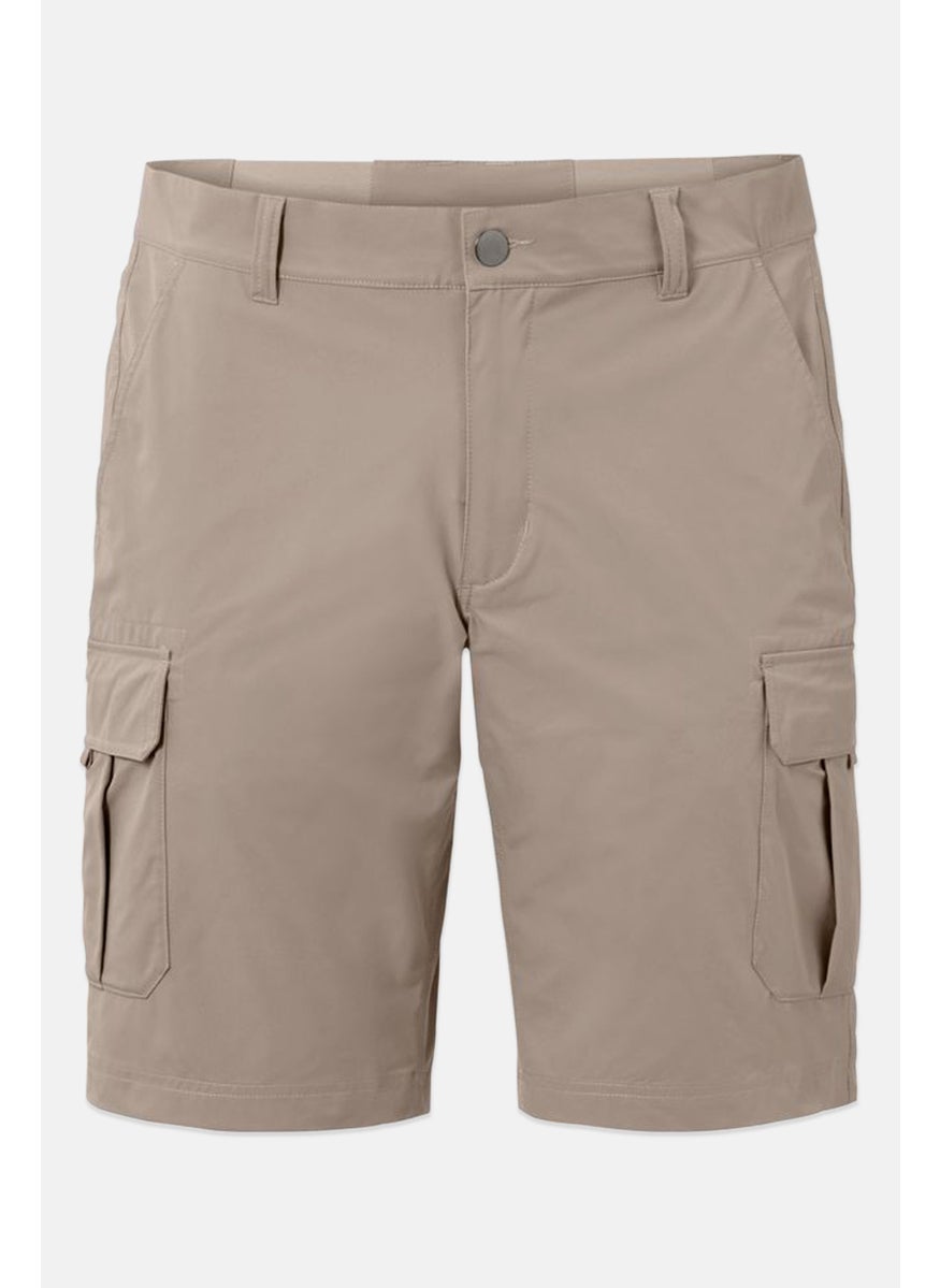 Tchibo Men Plain Cargo Shorts, Tan  - Image 2