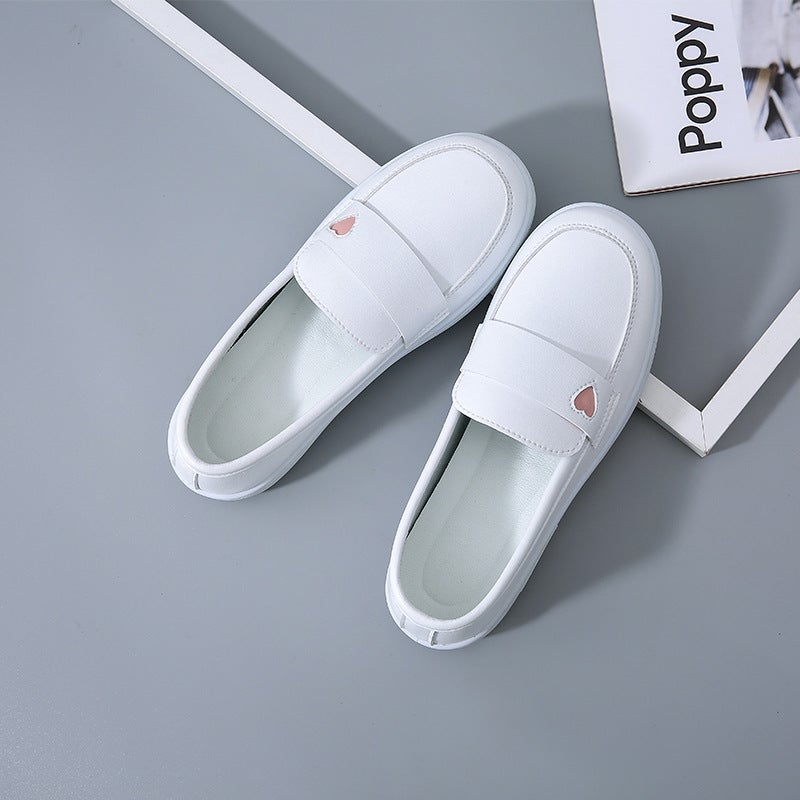New Packaging Nurse Shoes Women'S Soft Bottom White Breathable Medical Work Shoes Not Tired Feet Comfortable Non-Slip Flat Bottom Four Seasons Single - Image 2