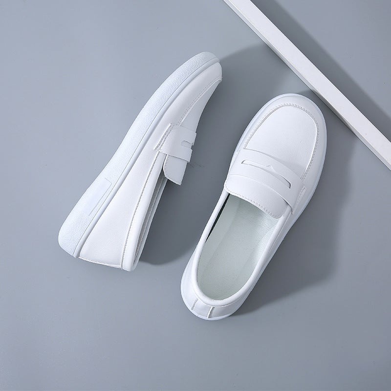 New Packaging Nurse Shoes Women'S Soft Bottom White Breathable Medical Work Shoes Not Tired Feet Comfortable Non-Slip Flat Bottom Four Seasons Single - Image 3