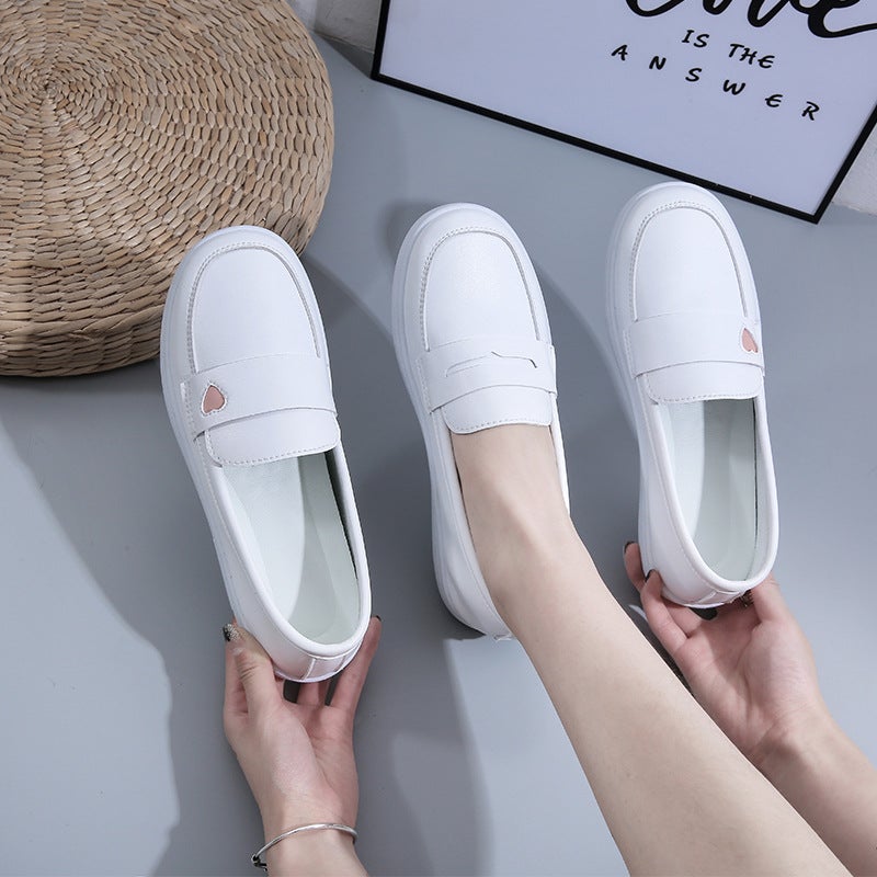 New Packaging Nurse Shoes Women'S Soft Bottom White Breathable Medical Work Shoes Not Tired Feet Comfortable Non-Slip Flat Bottom Four Seasons Single - Image 4