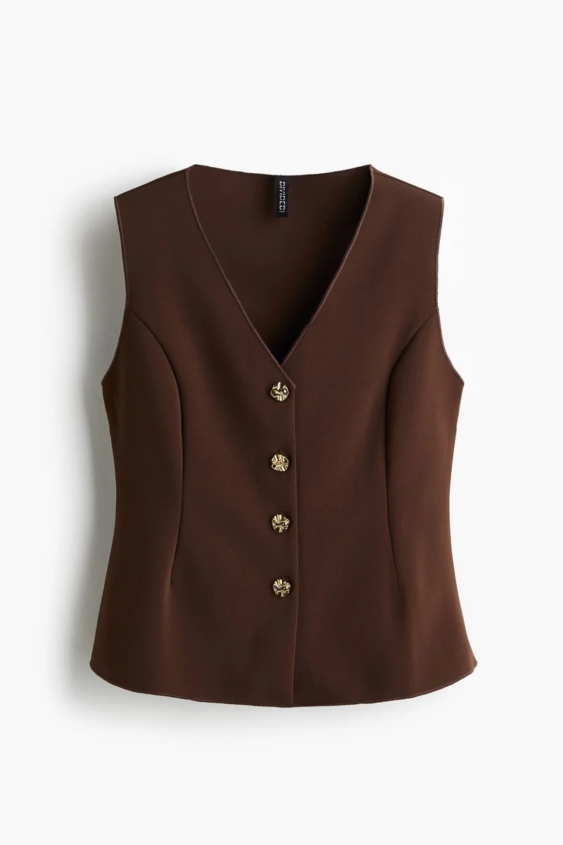H&M Tailored jersey waistcoat