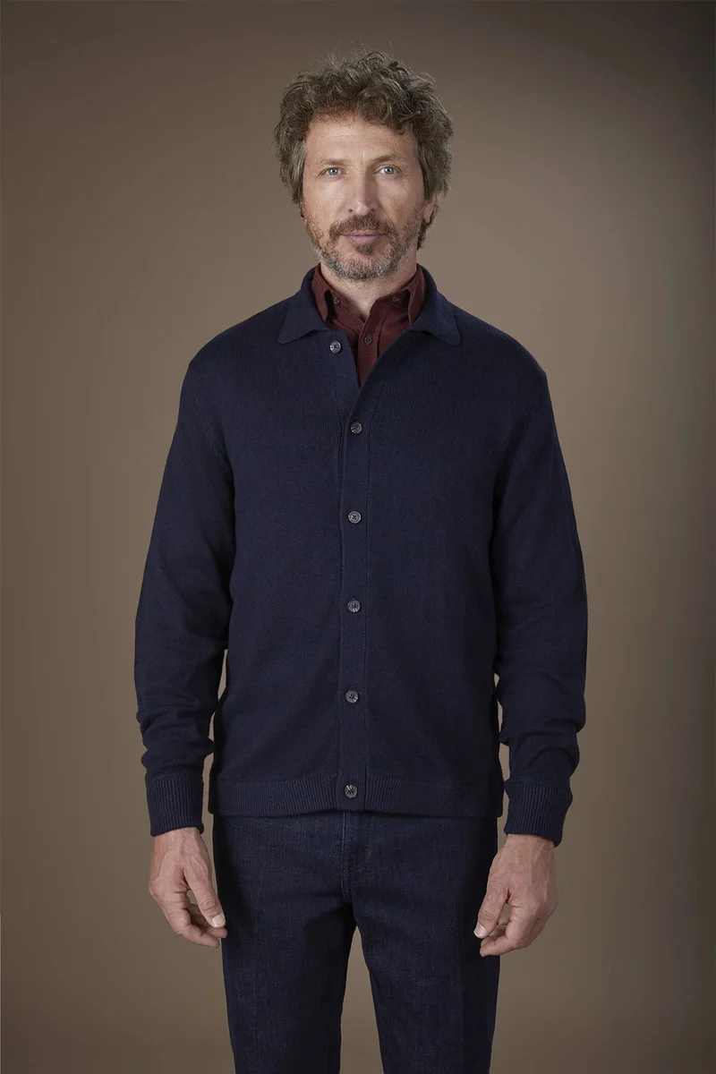 Men's polo shirt - DK Blue