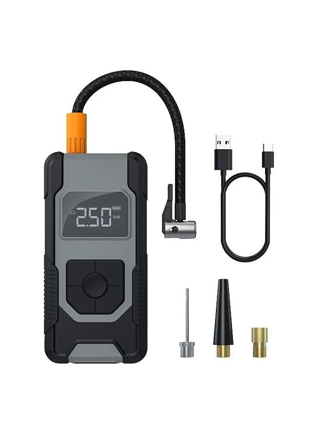 Denx 120W Cordless Car Tire Air Inflator With Portable Charger High Bright LED Flashlight And Powerful Rechargeable Lithium Battery DX1789 - Image 1