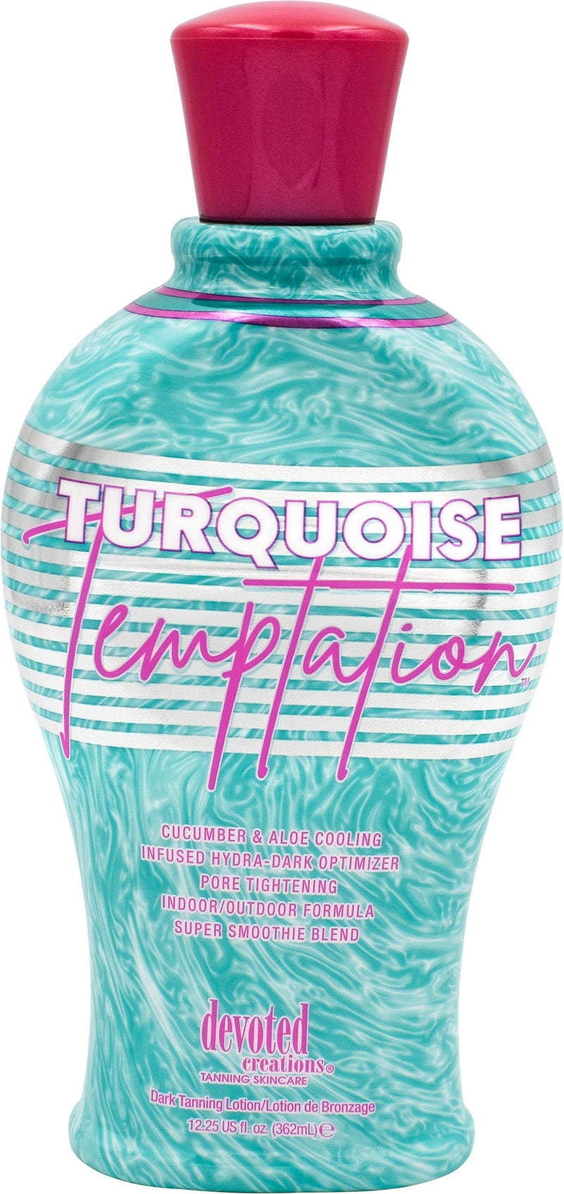 Devoted Creations Turquoise Temptation Indoor and Outdoor Tanning Lotion 12.25 oz - Image 2