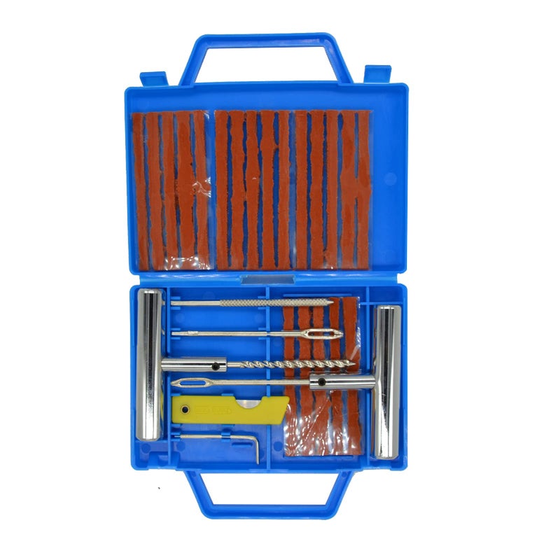 CIADIC Heavy Duty Tire Plug Kit 26 Pcs  Universal Tire Repair Plugs KitProfessional Tools for Tubeless Tyre Flats for Cars Truck RV SUV ATV Motorcycle Tractor Trailer