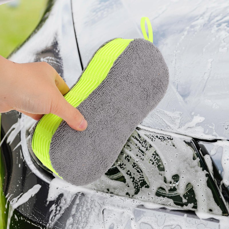 Car Washing Sponge for Thorough Cleaning, High Density Water Absorption, Durable Use - Image 3
