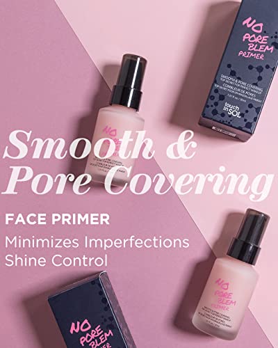 TOUCH IN SOL No Pore Blem Primer Redness Correcting Base Set Pore Filler Blurring Primer Before Makeup Tone Neutralizing before Foundation Pore Minimizing Sebum and Shine Control 101fl oz - Image 3