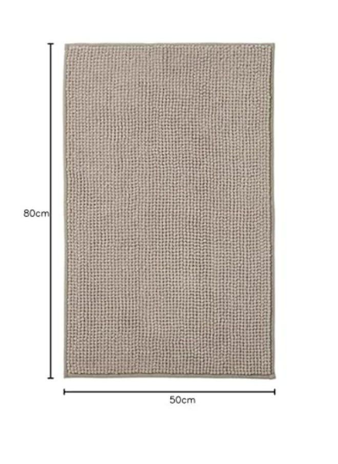 Ikea - Bath Mat 50x80cm -Dark Beige - Image 1