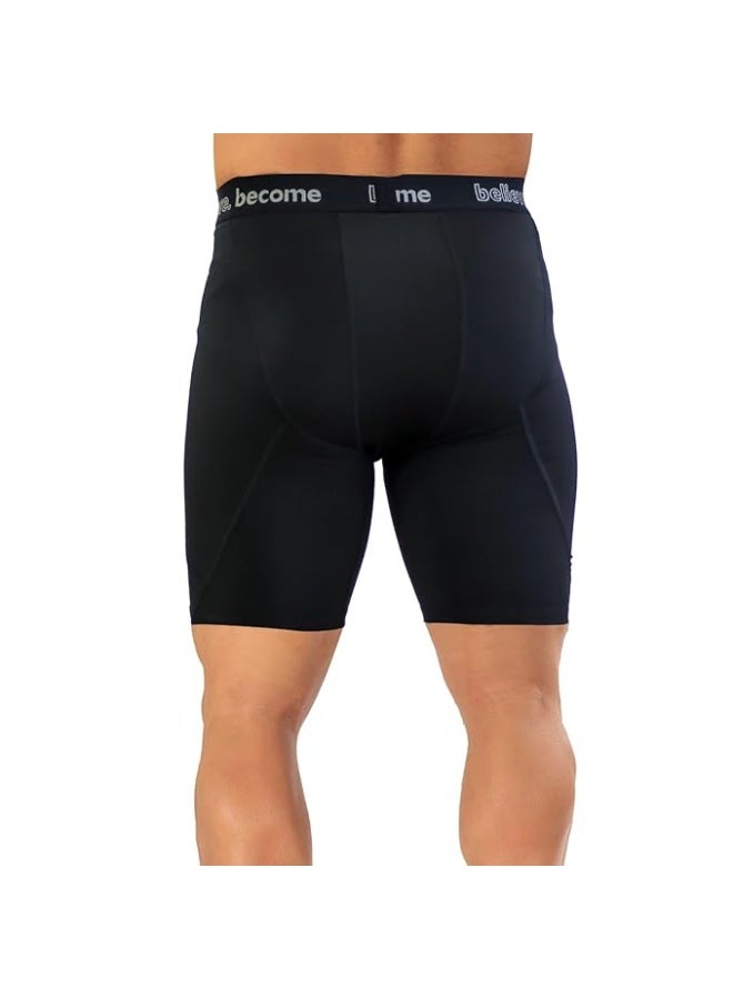 SG Savage Xtreme Compression Shorts Navy - XXL - Image 2