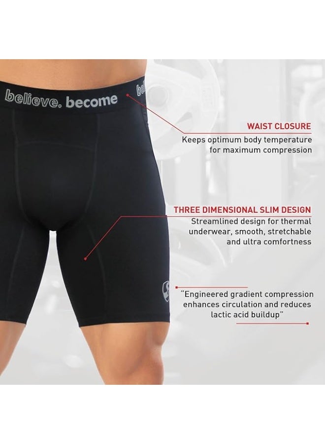 SG Savage Xtreme Compression Shorts Navy - XXL - Image 4