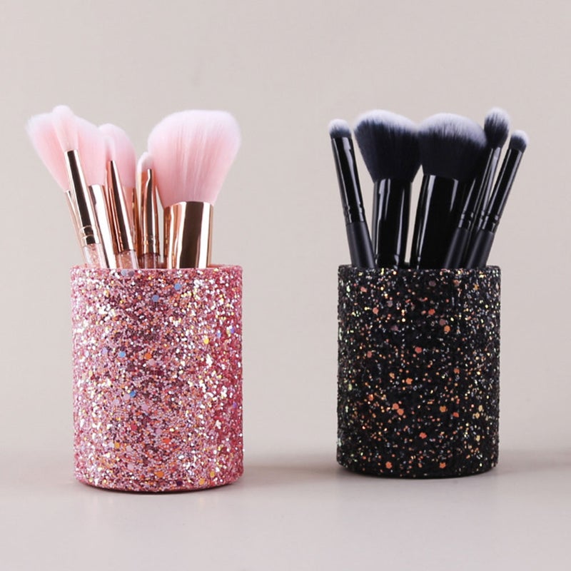 Makeup Brush Holder Makeup Organizer Tabletop Organizing Box Stationery Holder - Image 5