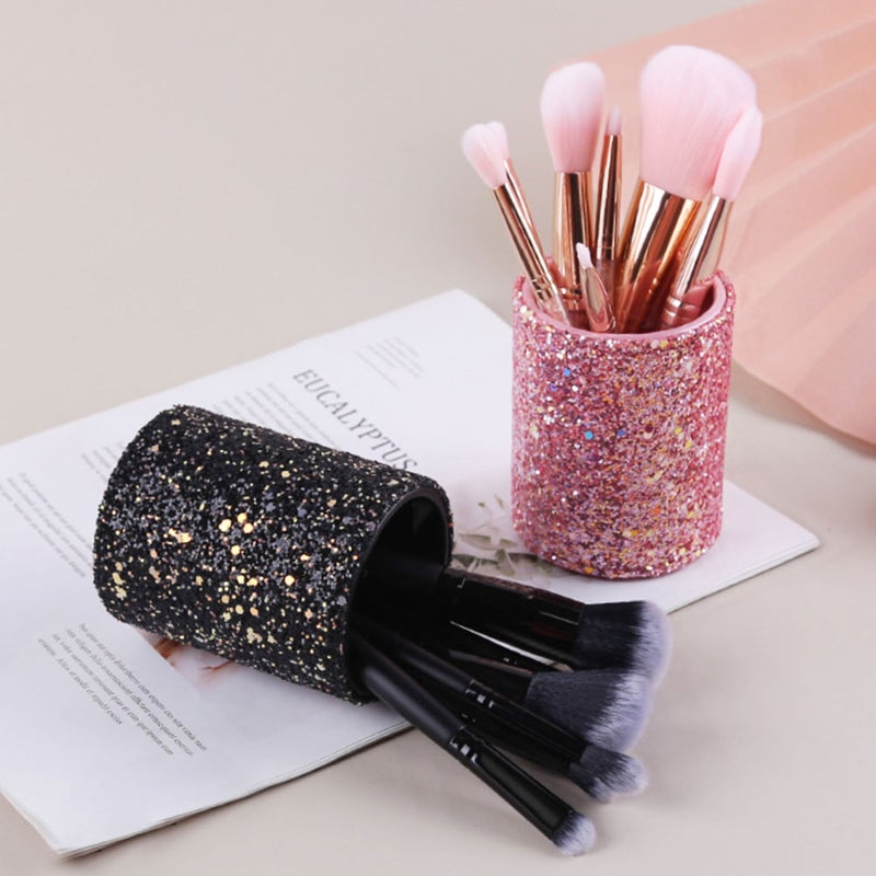 Makeup Brush Holder Makeup Organizer Tabletop Organizing Box Stationery Holder - Image 1