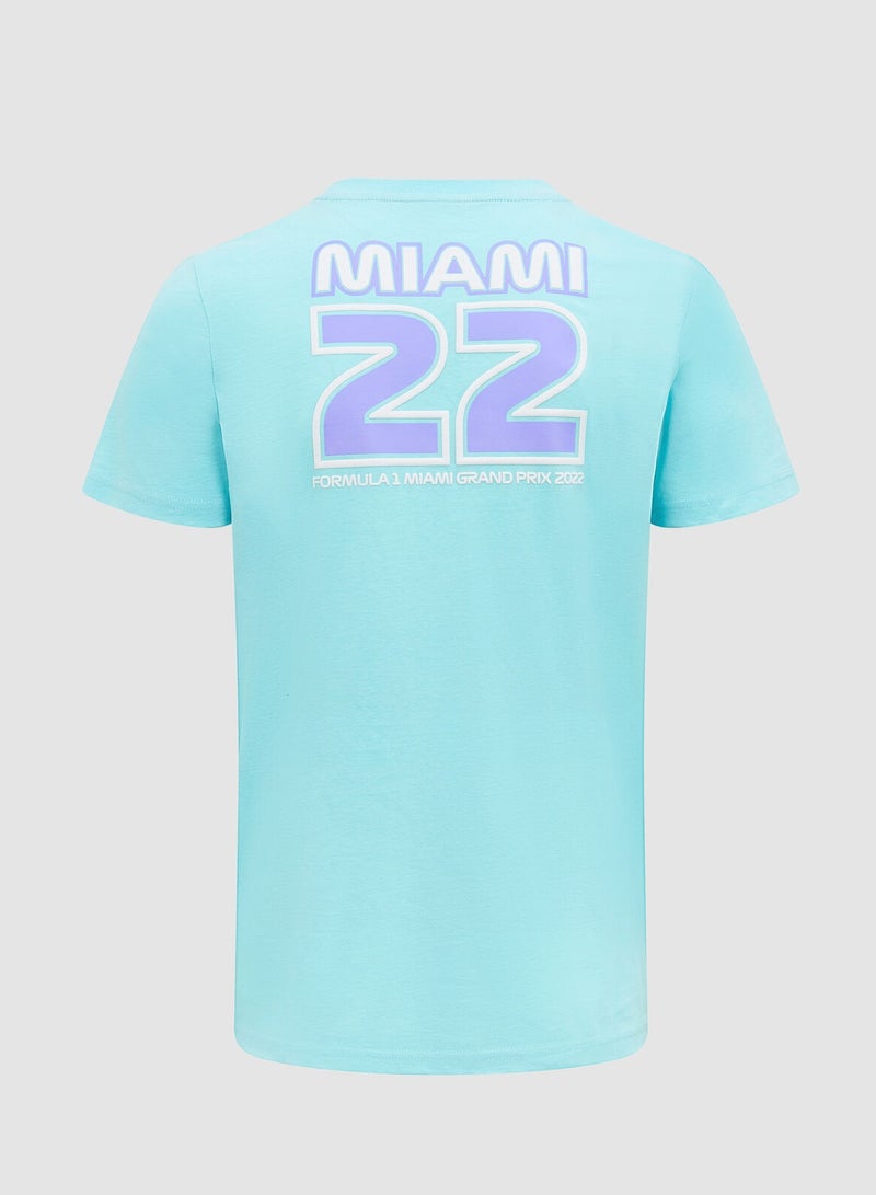 فورمولا1 رقبة مستديرة قصيرة الأكمام - Image 2