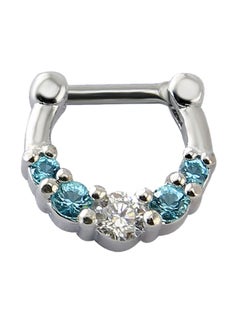 Stainless Steel Vintage Zircon Nose Ring
