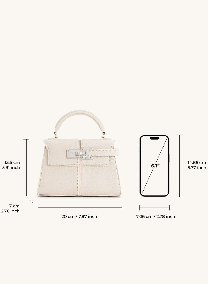 JW PEI Elise Handbag-White - Image 5