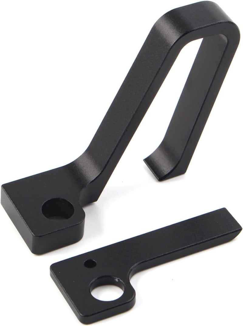 Wivplex CNC Motorcycle Brake Line Hose Clamp - Red - Image 2