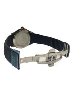 Fitron Men’s Black Rubber Wrist Watch with Black Stainless Steel Case and Black Dial with Date  - Image 3