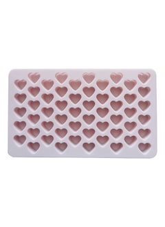 asmat Light Pink 55-Cavity Heart Silicone Mold for Chocolate, Candy, Gummies, and Heart Mold for Homemade Sweet Treats  - Image 3