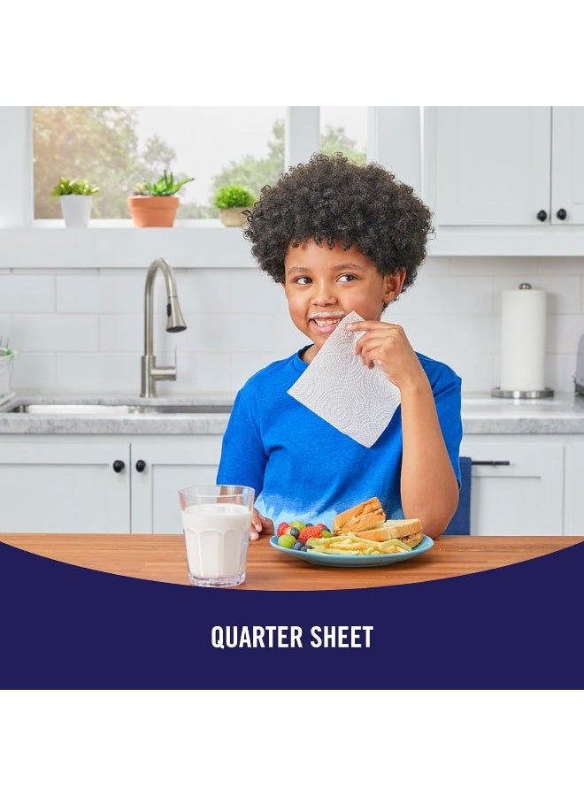 Sparkle® Tear-A-Square® Paper Towels, 2 Double Rolls = 4 Regular Rolls, 2 Count (Pack of 1) - Image 4