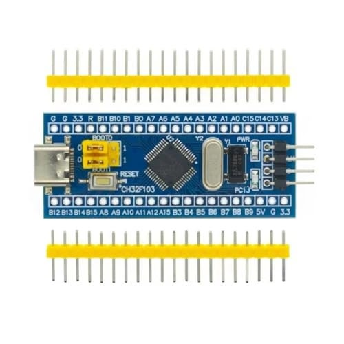 REES52 STM32F103C8T6 ARM STM32 Minimum Development Board Module for Compatible with Arduino DIY Kit CH32F103C8T6, USB Type-C Interface - Image 1