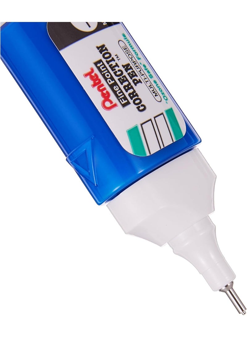 Pental Correction Pen Zl33 Fine Point 4.1 Ml, Whitener Pen- Pack of 03 - Image 5