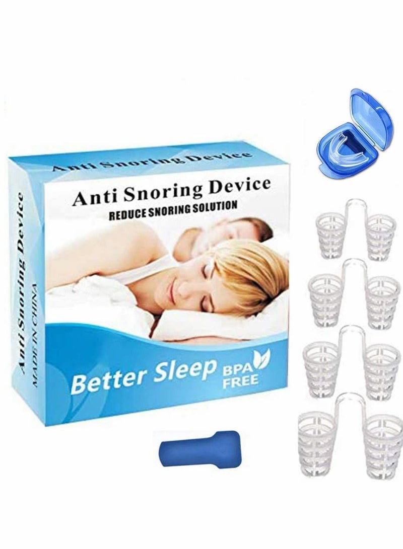 KASTWAVE Anti Snore Devices, Lifreer Anti Snoring Devices, Snoring Solution Effective, Easy Snore Stopper for Men and Women Sleeping Aid Professional, Instant Relief Sleep, Ease Breathing - Image 1