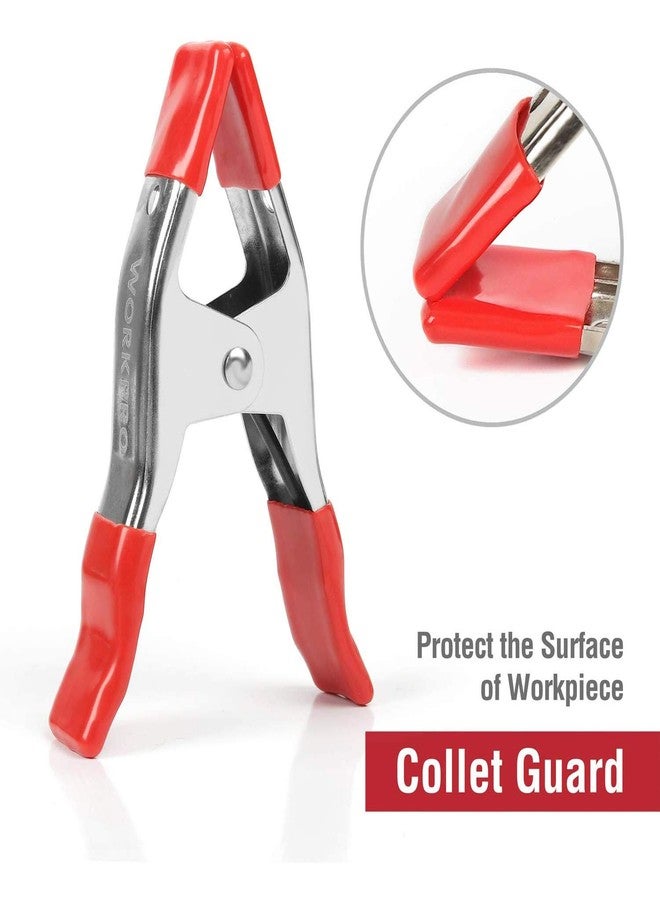 WORKPRO W032007 Steel Spring Clamp, Heavy-Duty, 2-In., Non-Marking PVC Coated (Single Pack) - Image 5