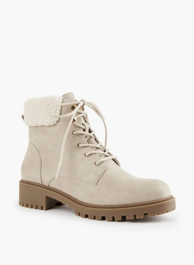 Lee Cooper Women's Solid Ankle Boots with Zip Closure